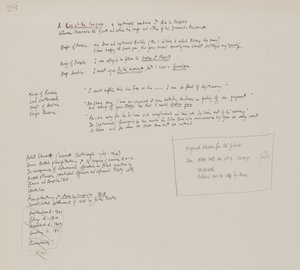 Notes accompanying A Kiss at the Congress, 1818 by William Heath