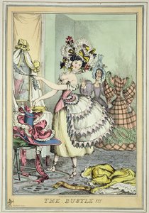 The Bustle, published by Thomas McLean, London by William Heath