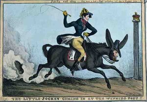 The Little Jockey Coming in at the Winning Post by William Heath