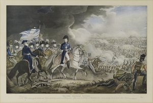 To The British Nation, The Duke of Wellington and the Most Distinguished Officers at the Battle of Waterloo by William Heath