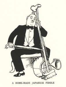 A Home-Made Japanese Fiddle by William Heath Robinson