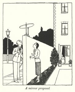 A mirror proposal by William Heath Robinson
