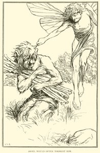 Ariel would often torment him by William Heath Robinson