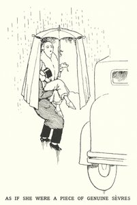As if she were a piece of genuine Sevres by William Heath Robinson