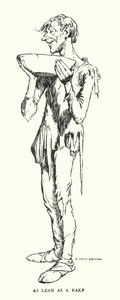 As lean as a rake by William Heath Robinson