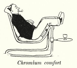 Chromium Comfort by William Heath Robinson