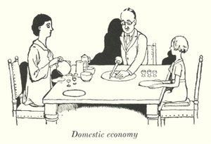 Domestic economy by William Heath Robinson