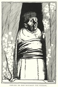 Fancied he had mistaken the window by William Heath Robinson