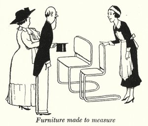 Furniture made to measure by William Heath Robinson