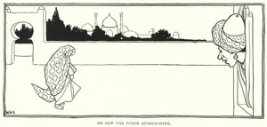 He saw the nurse approaching by William Heath Robinson