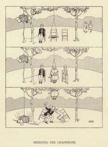 Hoisting the Chaperone by William Heath Robinson