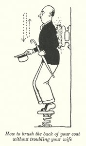 How to Brush the Back of Your Coat Without Troubling Your Wife by William Heath Robinson