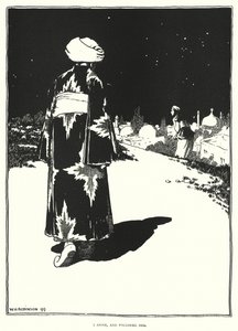 I arose, and followed her by William Heath Robinson