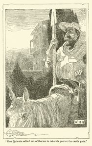 Illustration for Don Quixote by William Heath Robinson