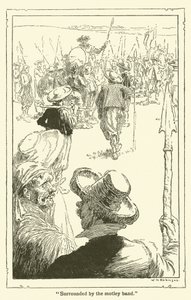 Illustration for Don Quixote by William Heath Robinson
