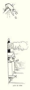 Illustration for Railway Ribaldry by W Heath Robinson by William Heath Robinson