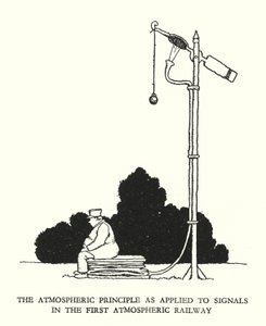 Illustration for Railway Ribaldry by W Heath Robinson by William Heath Robinson