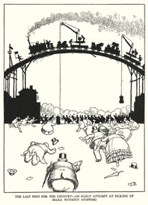 Illustration for Railway Ribaldry by William Heath Robinson