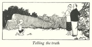 Telling the truth by William Heath Robinson