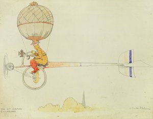 The 21st Century Cycloplane by William Heath Robinson