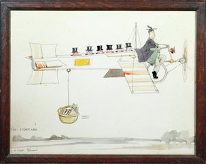 The Eton Plane by William Heath Robinson