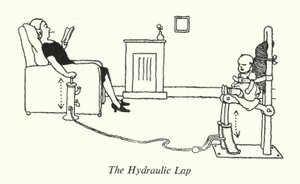 The Hydraulic Lap by William Heath Robinson