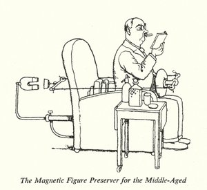 The Magnetic Figure Preserver for the Middle-Aged by William Heath Robinson