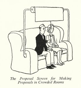 The Proposal Screen for Making Proposals in Crowded Rooms by William Heath Robinson