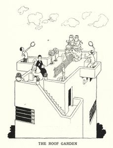 The Roof Garden by William Heath Robinson