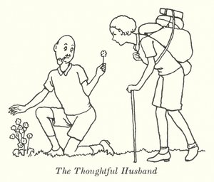 The Thoughtful Husband by William Heath Robinson