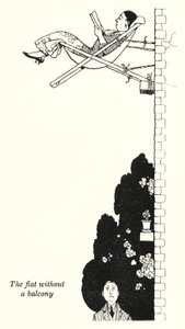 The Flat Without a Balcony by William Heath Robinson