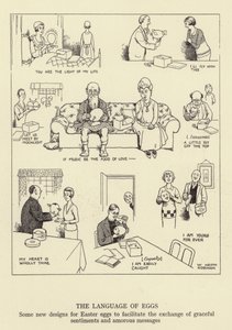 The Language of Eggs, Some New Designs for Easter Eggs to Facilitate the Exchange of Graceful Sentiments and Amorous Messages