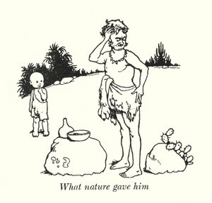 What Nature Gave Him by William Heath Robinson