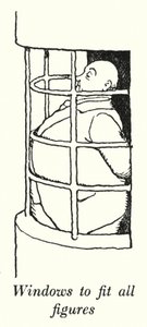 Windows to Fit All Figures by William Heath Robinson