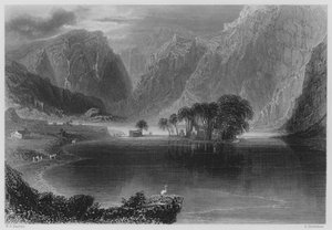 Gougaune Barra by William Henry (after) Bartlett