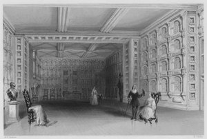Interior of a Room at Malahide Castle, Dublin