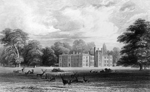 Bell House, Aveley, Essex, engraved by John Carr Armytage