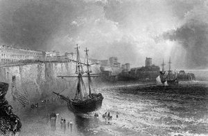 Broadstairs, Kent, Engraved by Robert Brandard