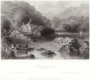 Glengariff Inn in County Cork by William Henry Bartlett