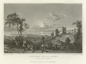 Hadleigh Castle, Essex, looking towards Sheerness by William Henry Bartlett