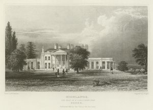 Highlands, the Seat of N Labouchere, Esquire, Essex
