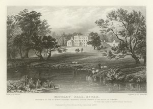 Mistley Hall, Essex, Residence of the Right Honourable Charles Manners Sutton, Speaker of the House of Commons