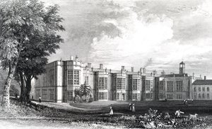 New Hall, near Chelmsford, Essex, engraved by William Watkins
