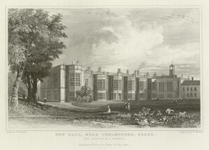 New Hall, near Chelmsford, Essex, now occupied as a Nunnery by William Henry Bartlett