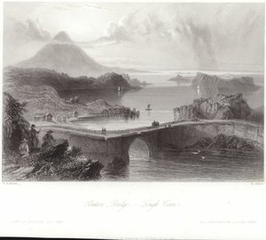 Pontoon Bridge on Lough Conn