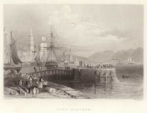 Port Glasgow by William Henry Bartlett
