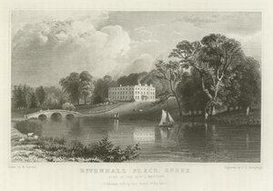 Rivenhall Place, Essex, Seat of the Reverend J Western by William Henry Bartlett