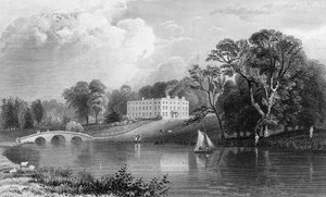 Rivenhall Place, Essex by William Henry Bartlett