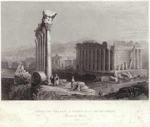 Ruins of Balbec by William Henry Bartlett