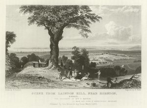 Scene from Laindon Hill, near Horndon, Essex by William Henry Bartlett